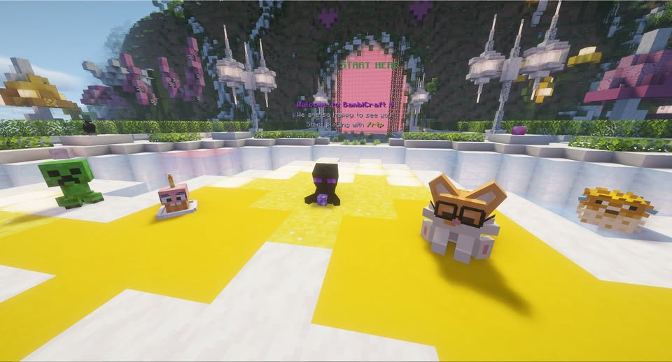 Bright BambiSMP server plaza