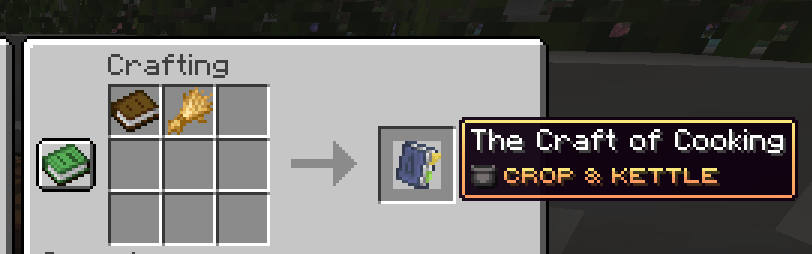 Crop and Kettle cookbook crafting recipe